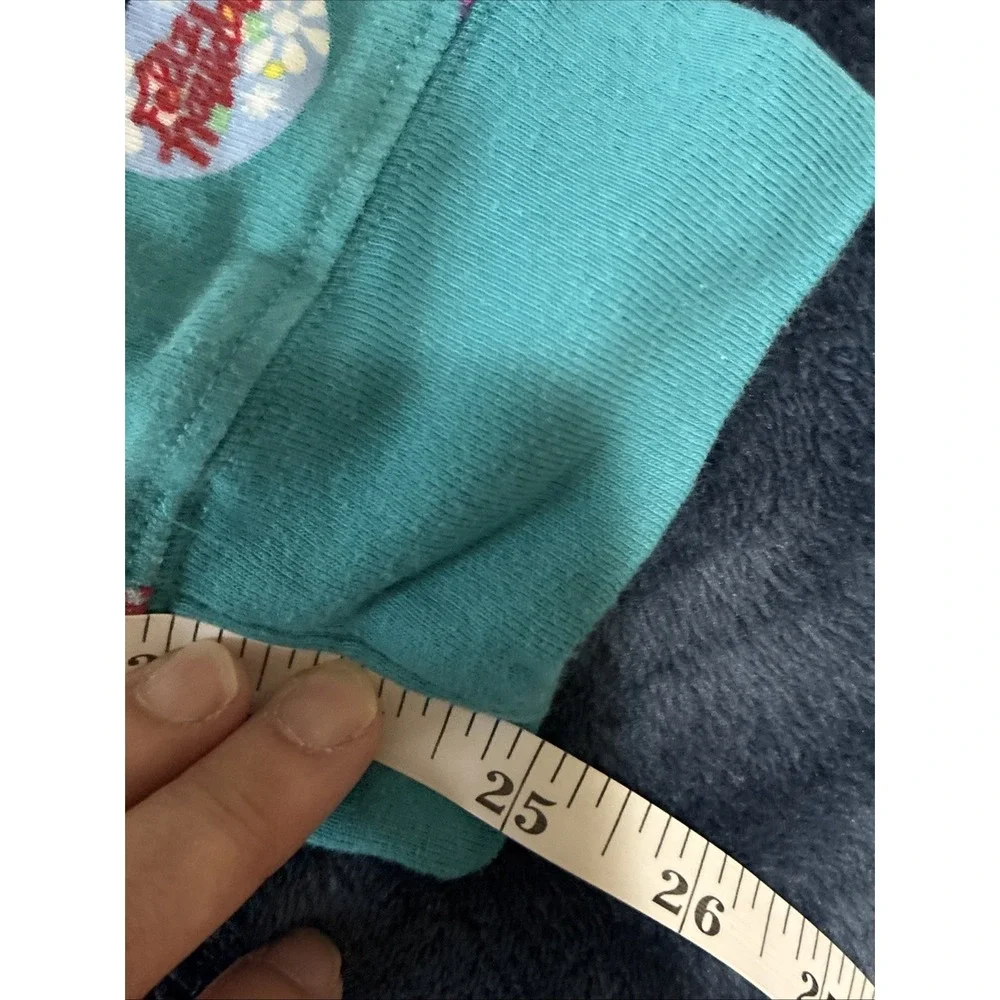 Wondershop Ladies Christmas/Feliz Navidad‎ Pajama Set-Size M-Teal (M9) - Picture 11 of 11